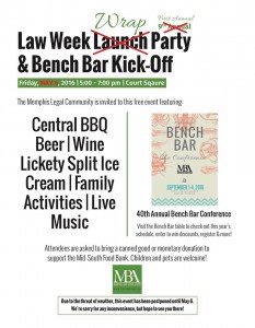 law week wrap party